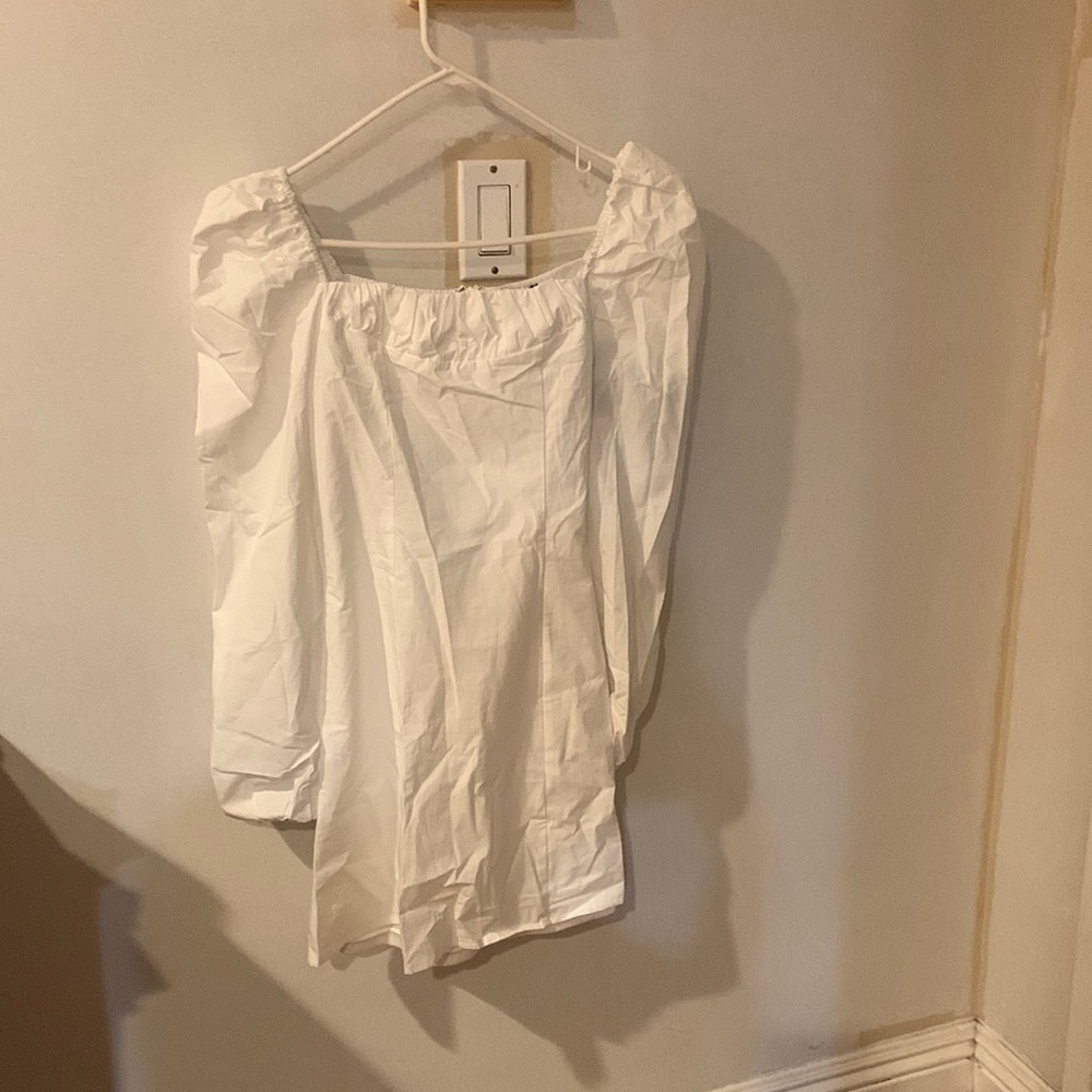 NWT Prettylittlething white dress